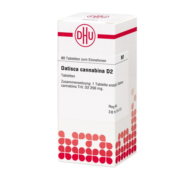 DHU Datisca cannabina D 2 Tabletten, 80 pcs. Tablets