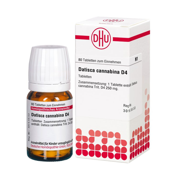 Datisca cannabina D4 DHU Tabletten, 80 pcs. Tablets