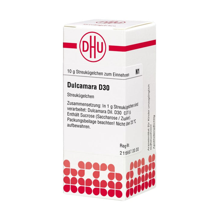 Dulcamara D30 DHU Globuli, 10 g Globules