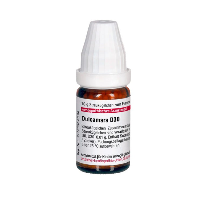Dulcamara D30 DHU Globuli, 10 g Globules