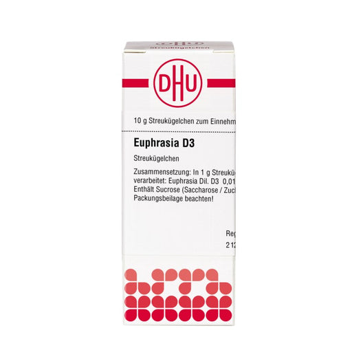 DHU Euphrasia D 3 Streukügelchen, 10 g Globuli