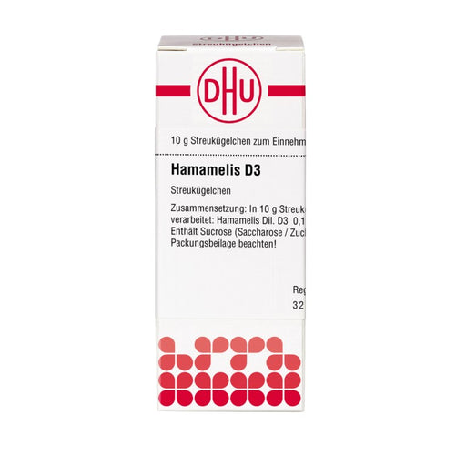 DHU Hamamelis D3 Streukügelchen, 10 g Globuli