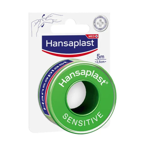 Hansaplast Sensitive Fixierpflaster 5 m x 2,5 cm, 1 St. Pflaster