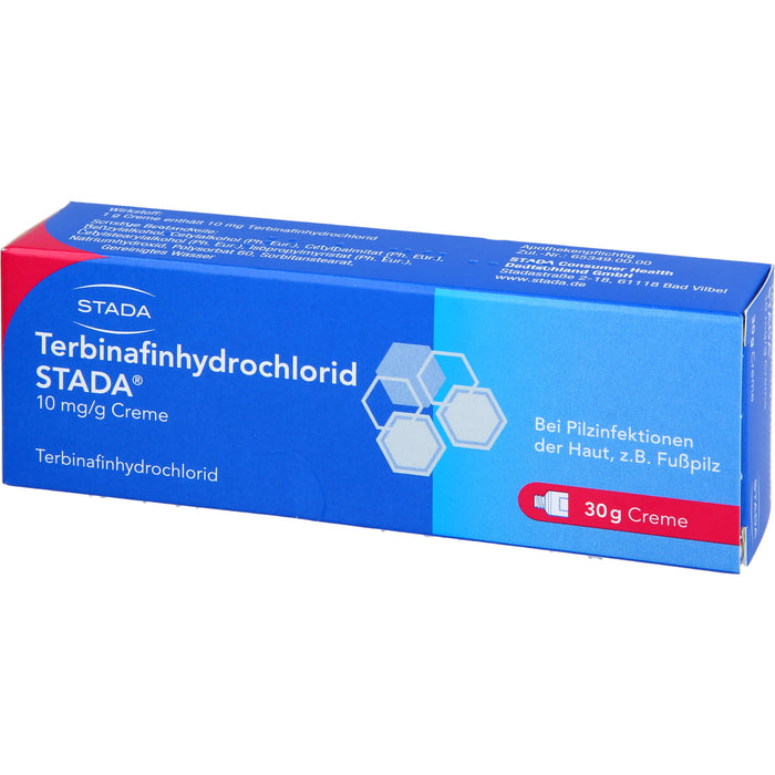 Terbinafinhydrochlorid STADA  10mg/g Creme, 30 g Creme