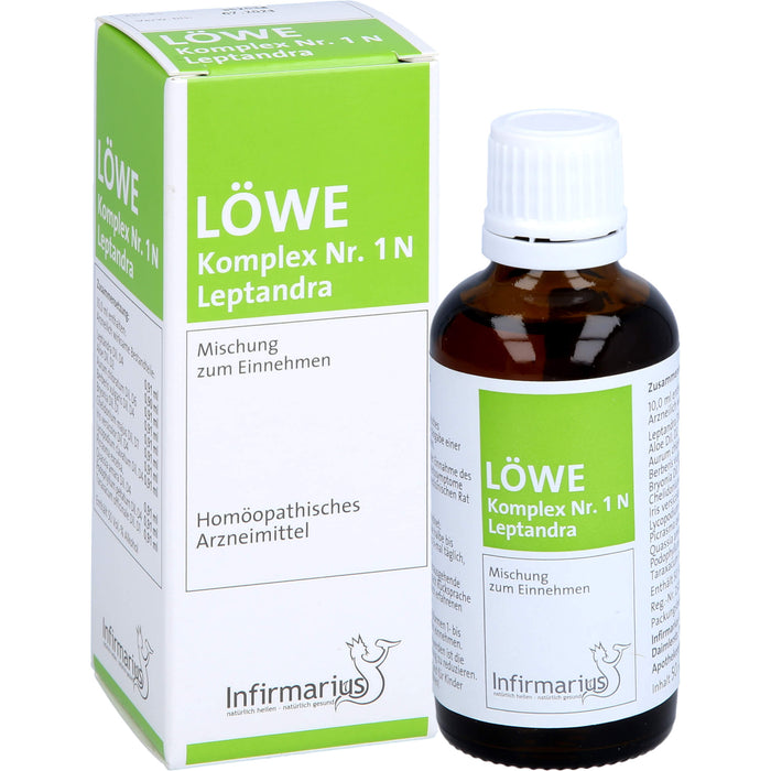 Löwe Komplex Nr. 1 N Leptandra Tropfen, 50 ml Solution