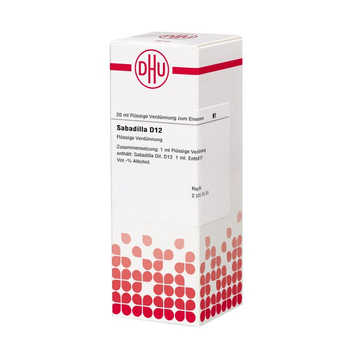 Sabadilla D12 DHU Dilution, 20 ml Lösung