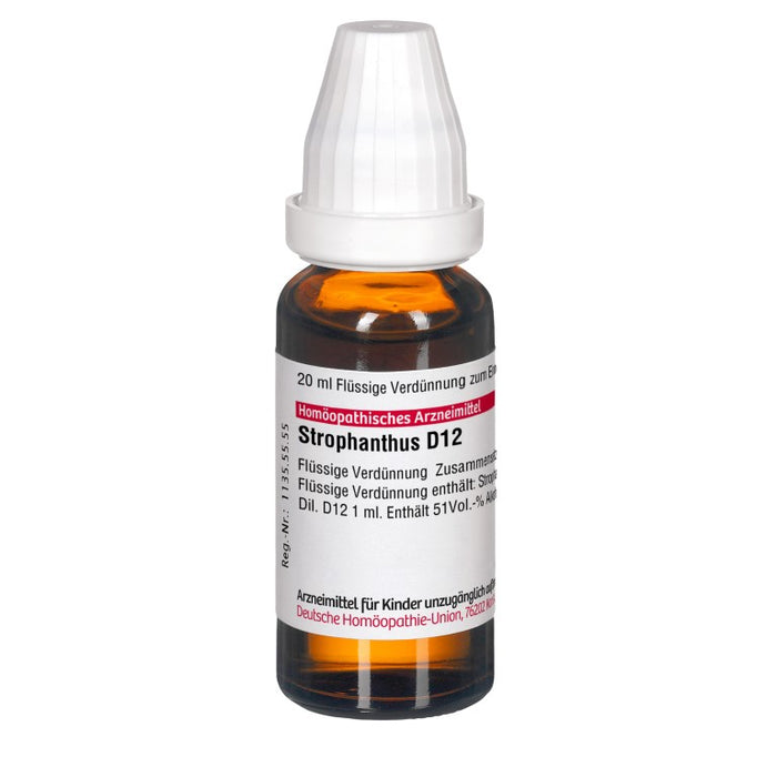 Strophanthus D12 DHU Dilution, 20 ml Solution