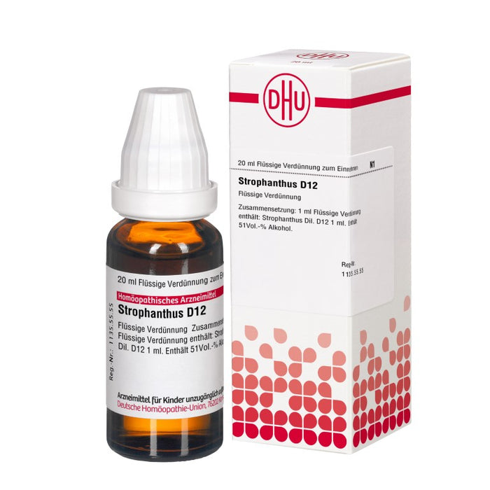 Strophanthus D12 DHU Dilution, 20 ml Solution