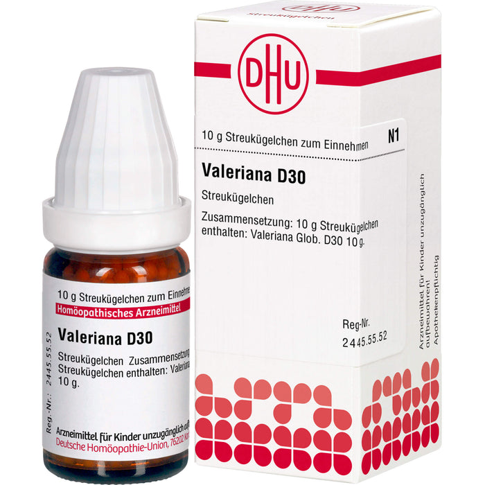 Valeriana D30 DHU Globuli, 10 g Globules