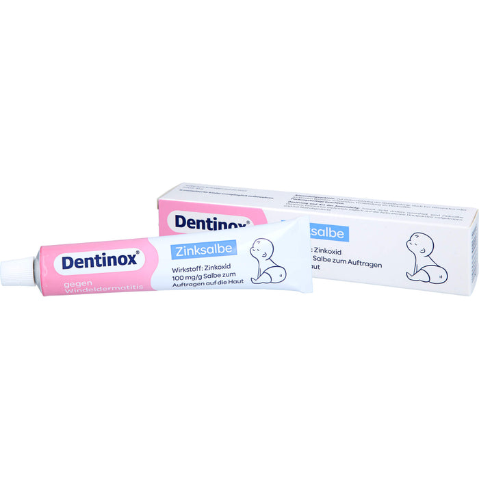 Dentinox Zinksalbe gegen Windeldermatitis, 45 g Onguent