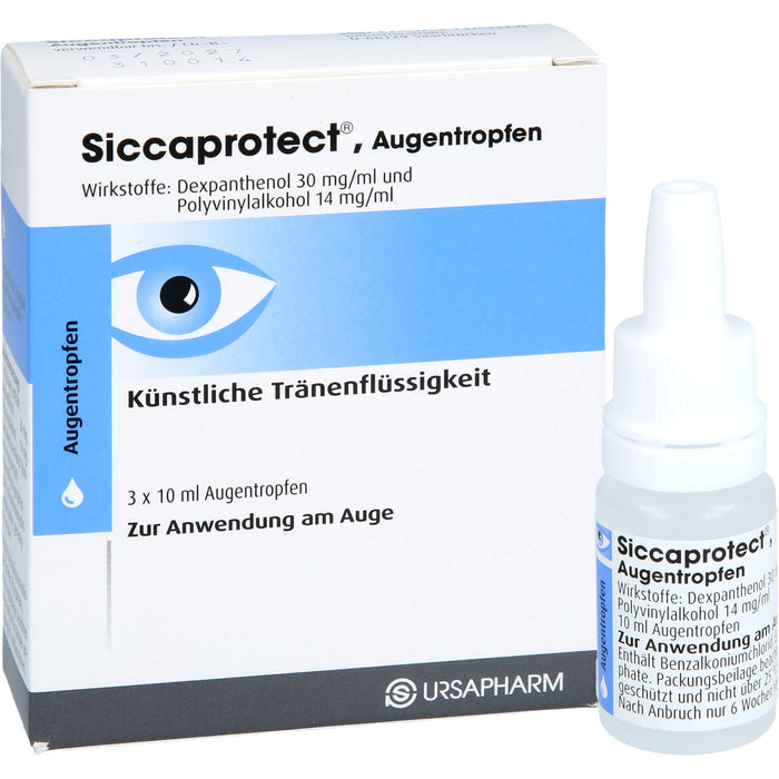 Siccaprotect Augentropfen, 30 ml Solution