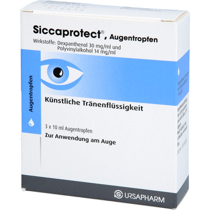 Siccaprotect Augentropfen, 30 ml Solution