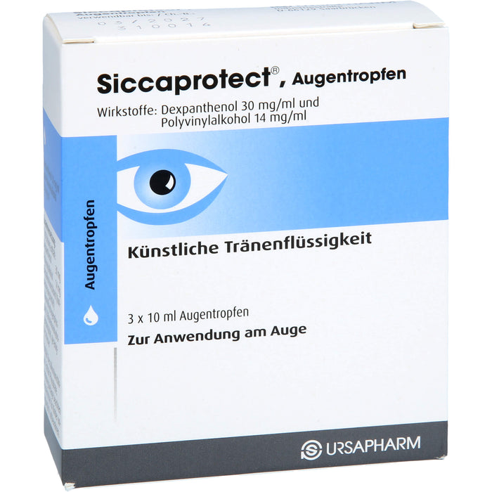 Siccaprotect Augentropfen, 30 ml Solution