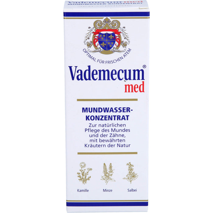 Vademecum med Mundwasserkonzentrat, 75 ml Lösung