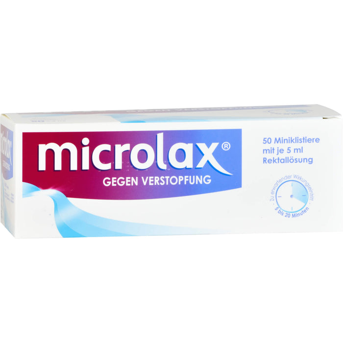 Microlax kohlpharma Rektallösung, 50 pc Lavements