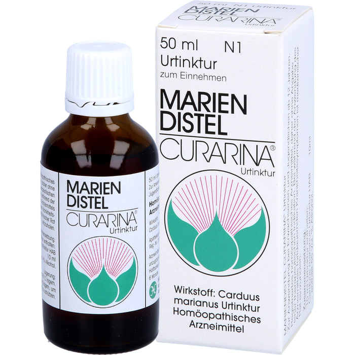 CURARINA Mariendistel Urtinktur, 50 ml Solution