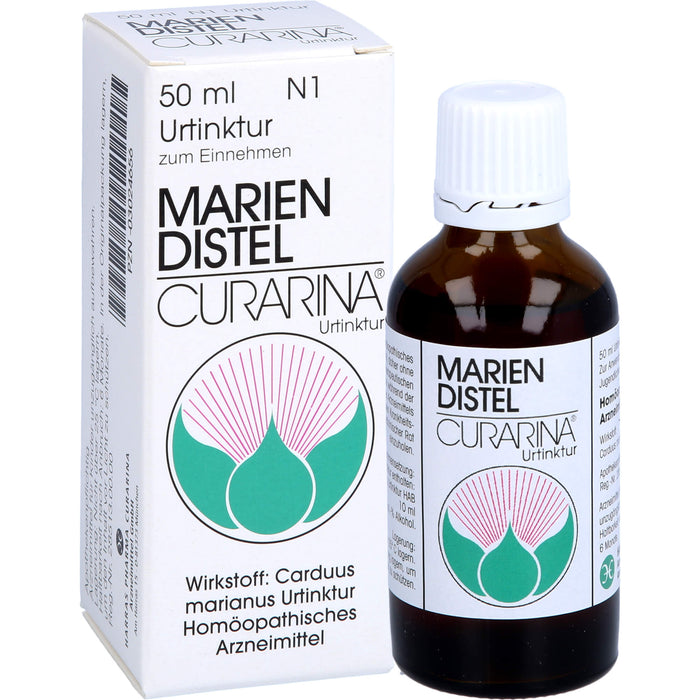 CURARINA Mariendistel Urtinktur, 50 ml Solution