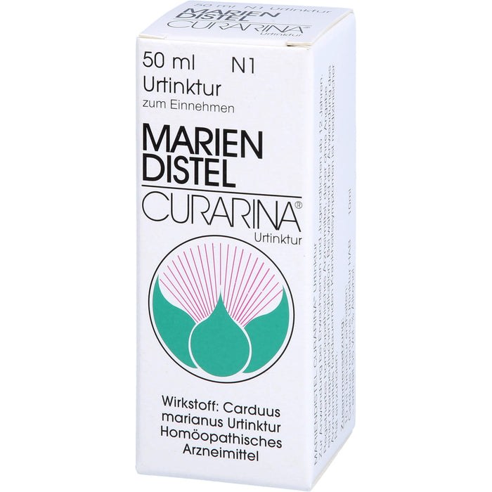 CURARINA Mariendistel Urtinktur, 50 ml Solution