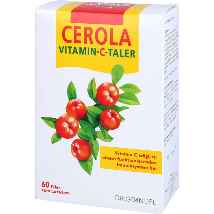 Dr. Grandel Cerola Vitamin-C-Taler zum Lutschen, 60 pc Tablettes