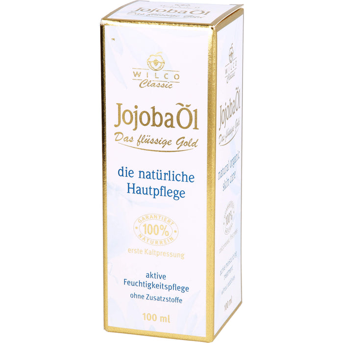 WILCO Jojoba Öl aktive Feuchtigkeitspflege, 100 ml Huile