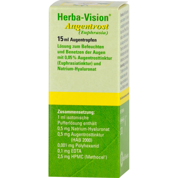 Herba-Vision  Augentrost (Euphrasia), 15 ml Lösung
