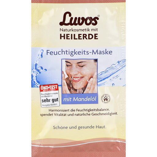 Luvos Heilerde Feuchtigkeits-Maske mit Mandelöl, 15 ml Gesichtsmaske