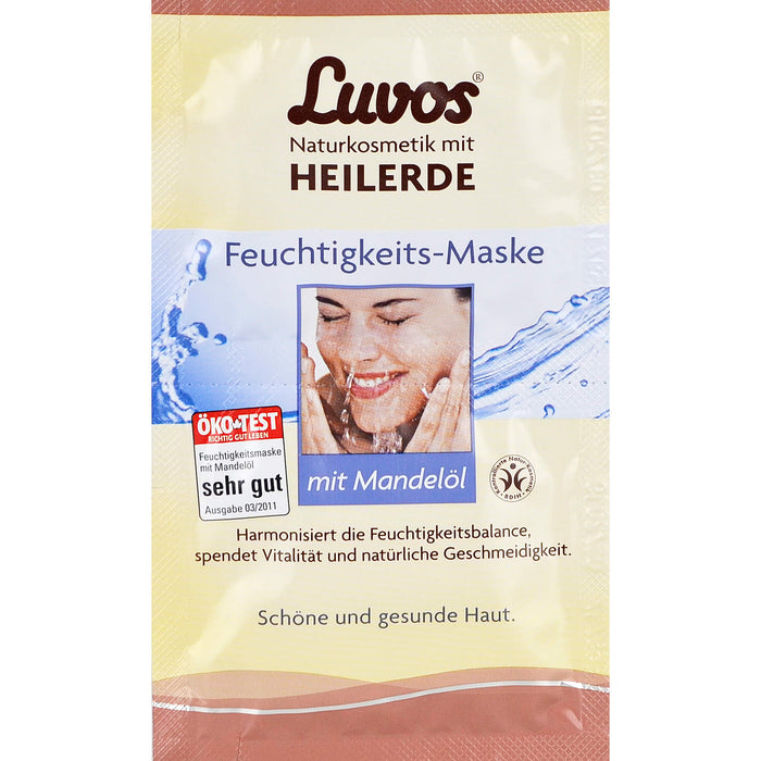 Luvos Heilerde Feuchtigkeits-Maske mit Mandelöl, 15 ml Gesichtsmaske