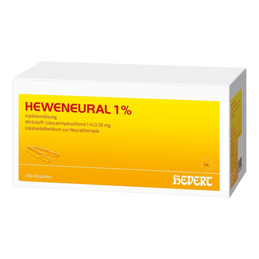 Heweneural 1 % Lokalanästhetikum, 100 St. Ampullen