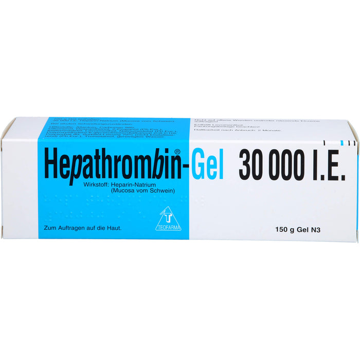 Hepathrombin -Gel 30000 I.E., 150 g Gel