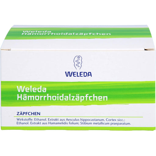 WELEDA Hämorrhoidalzäpfchen, 50 St. Zäpfchen