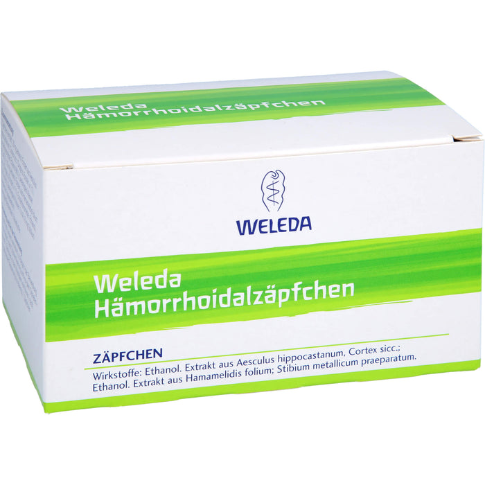 WELEDA Hämorrhoidalzäpfchen, 50 pcs. Suppositories