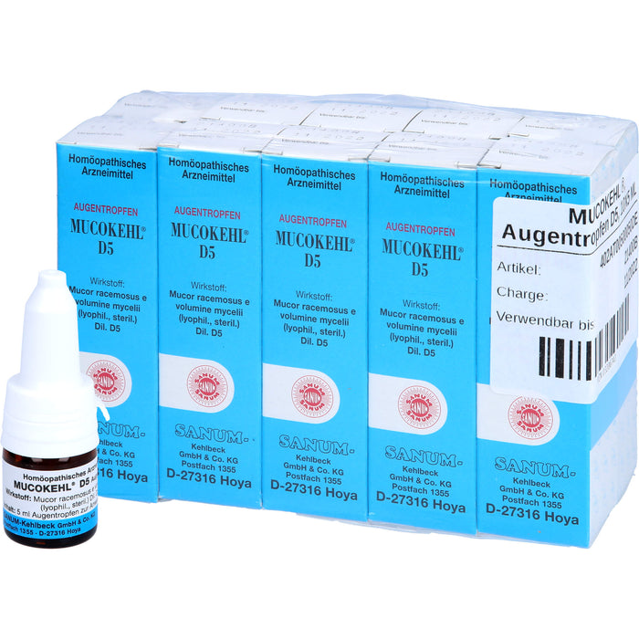 Mucokehl D5 Augentropfen, 50 ml Solution