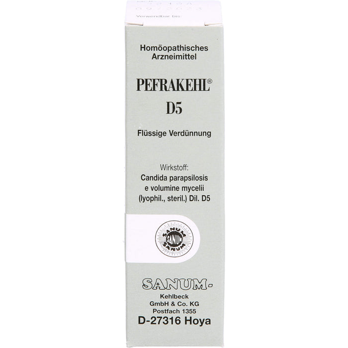SANUM-KEHLBECK Pefrakehl D5 flüssige Verdünnung, 10 ml Lösung