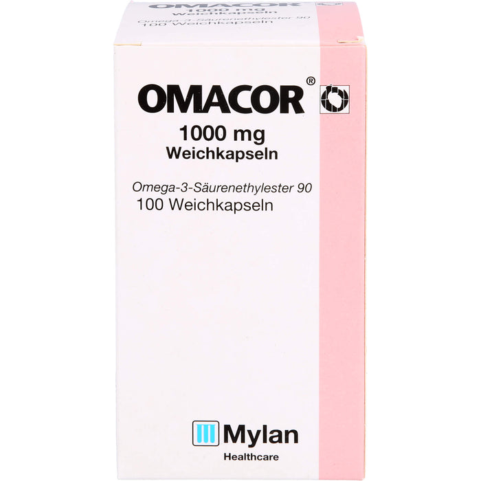 Omacor , 1000 mg Weichkapseln, 100 St. Kapseln