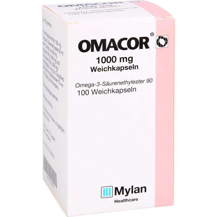 Omacor , 1000 mg Weichkapseln, 100 pcs. Capsules