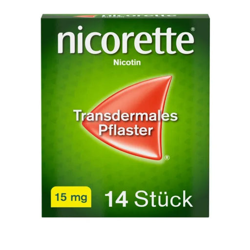 nicorette TX Pflaster 15 mg zur Raucherentwöhnung, 14 St. Pflaster