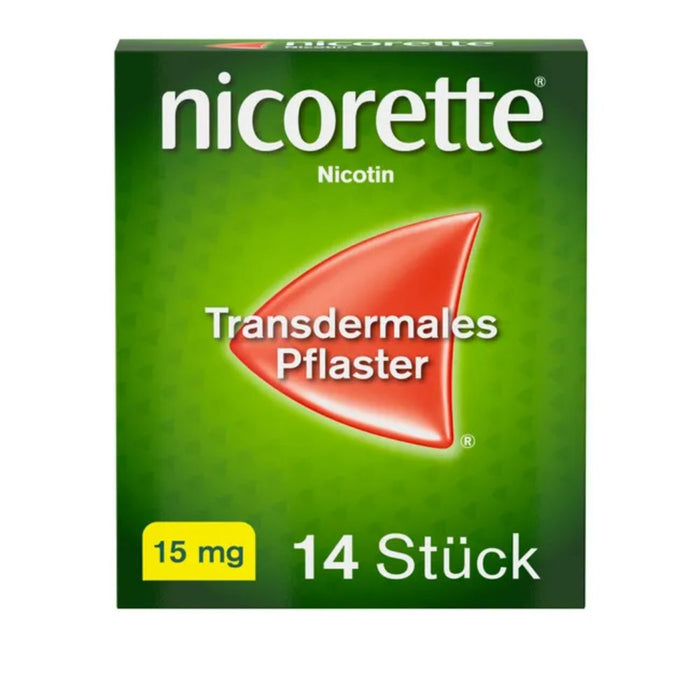 nicorette TX Pflaster 15 mg zur Raucherentwöhnung, 14 St. Pflaster