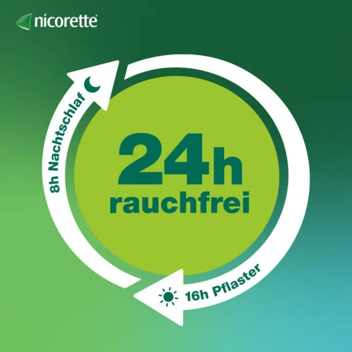nicorette TX Pflaster 15 mg zur Raucherentwöhnung, 14 pc Pansement
