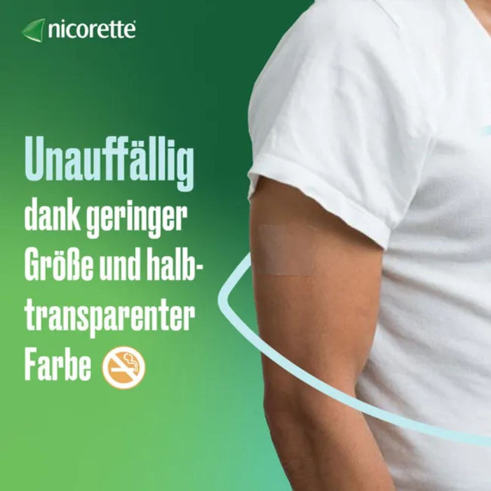 nicorette TX Pflaster 15 mg zur Raucherentwöhnung, 14 pc Pansement