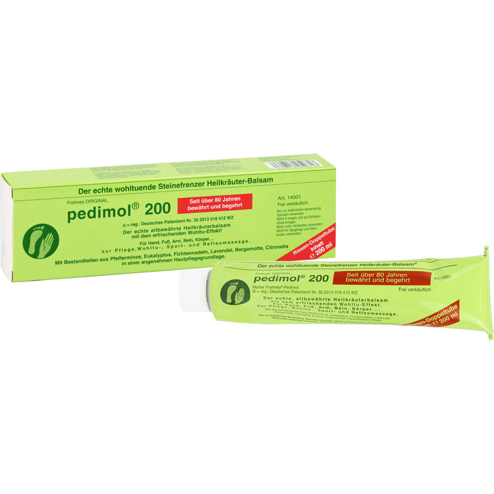 Pedimol 200 Heilkräuterbalsam, 200 ml Crème