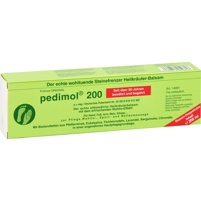 Pedimol 200 Heilkräuterbalsam, 200 ml Crème