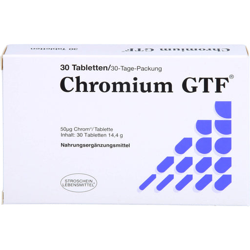 Chromium GTF Tabletten, 30 St. Tabletten
