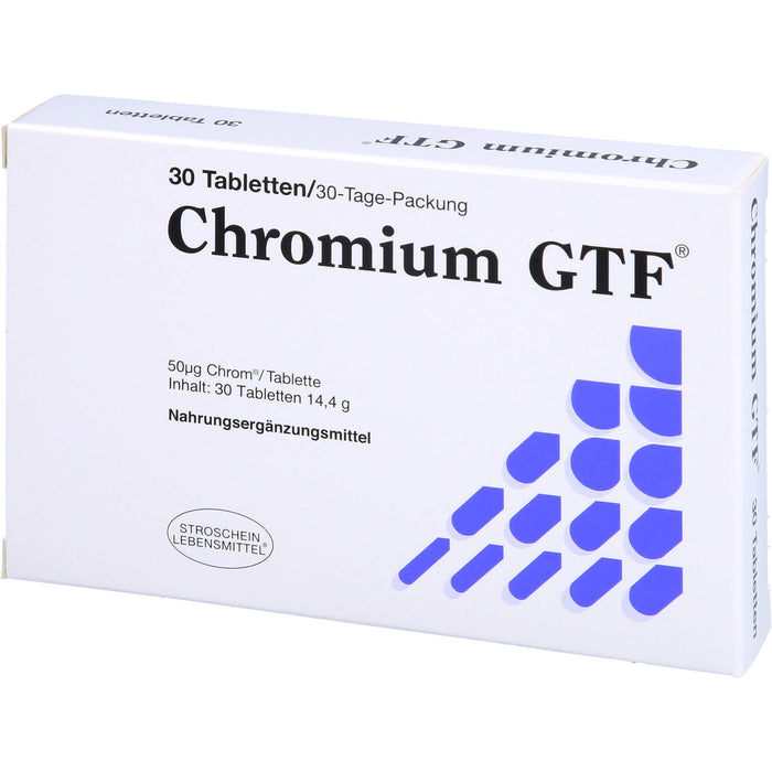 Chromium GTF Tabletten, 30 St. Tabletten