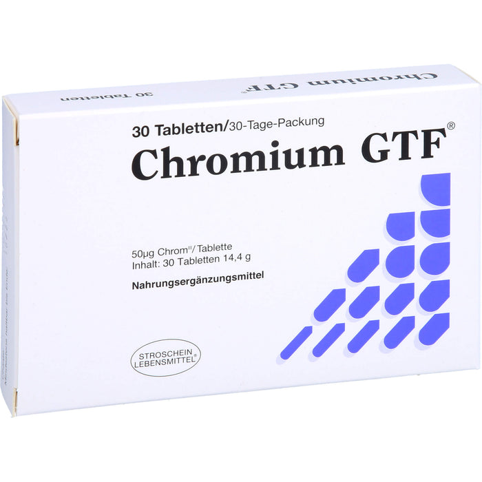 Chromium GTF Tabletten, 30 St. Tabletten