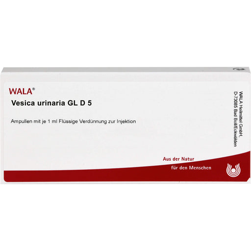 Vesica Urinaria Gl D5 Wala Ampullen, 10X1 ml AMP