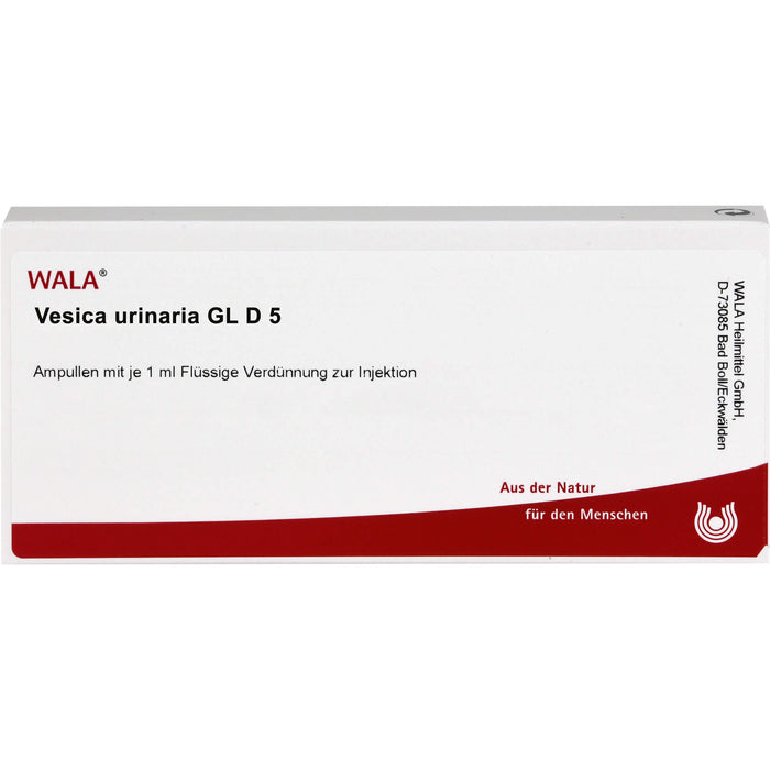 Vesica Urinaria Gl D5 Wala Ampullen, 10X1 ml AMP