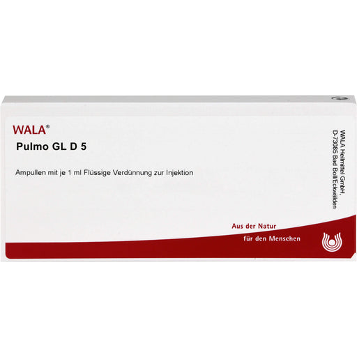 Pulmo Gl D5 Wala Ampullen, 10X1 ml AMP