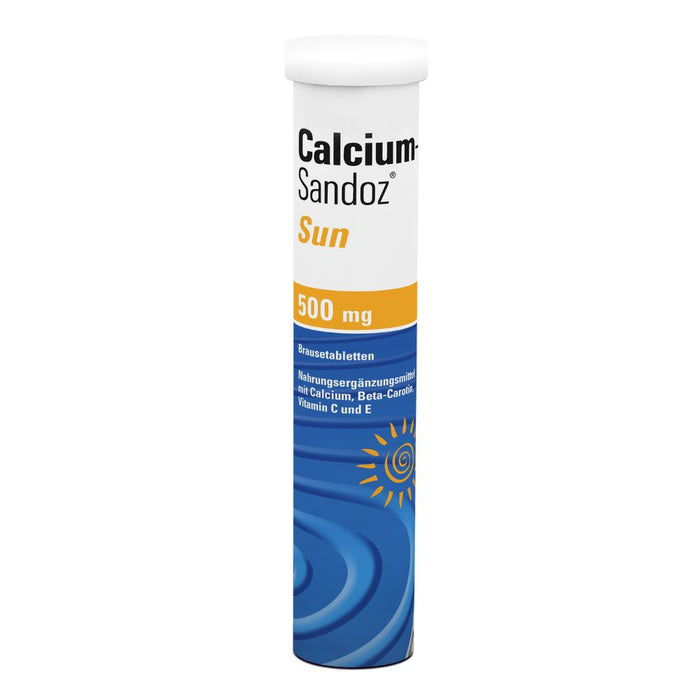 Calcium-Sandoz sun Brausetabletten, 20 pc Tablettes
