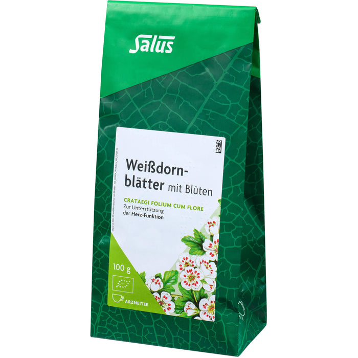 Salus Weißdornblätter mit Blüten zur Unterstützung der Herz-Funktion, 100 g Thé