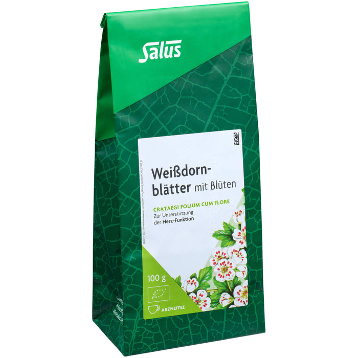 Salus Weißdornblätter mit Blüten zur Unterstützung der Herz-Funktion, 100 g Thé